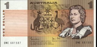 Australia - 1 Dollar - Nd (1982) - P42d (b210g) - Unc photo