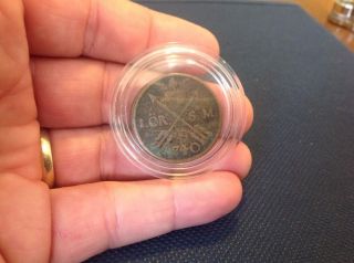 Sweden 1 Ore 1740 Copper Brown Coin photo