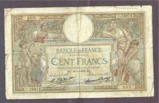 France 100 Francs 1932 photo