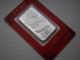 Solid Silver Bar 1 Troy Oz 2012 Year Of Dragon Pamp Suisse Assay Card Bu Silver photo 1