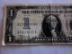1934 $1 Small Size Silver Certificate With Funny Back= Circulated Small Size Notes photo 1