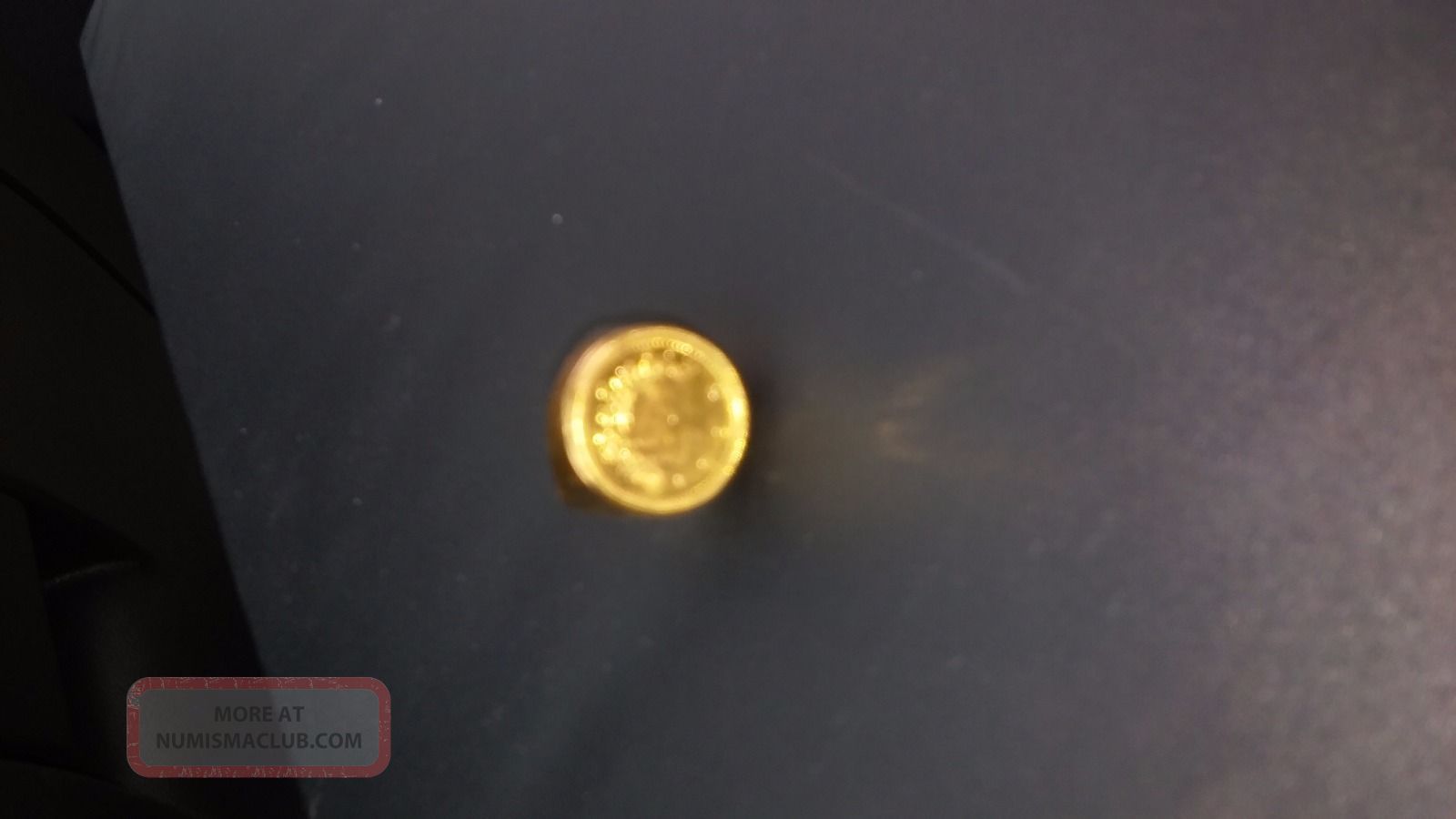 Iran 1/4 Pahlavi Gold Coin Ring (1975)