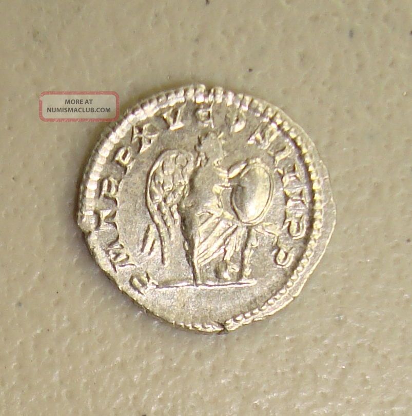 Ad 193 - 211 Septimius Severus, Victory Reverse Ancient Roman Silver ...