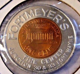 Gem Bu 1961d Lincoln Cent By Earl Fankhauser Fortmeyers Tire Center Ft Wayne In photo