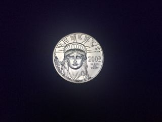 2008 1 Oz Platinum $100 American Eagle - Uncirculated photo