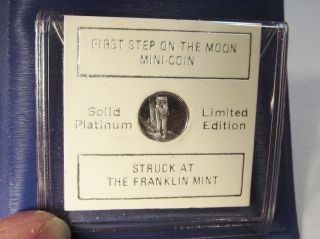 Franklin Platinum Mini Coin 1969 