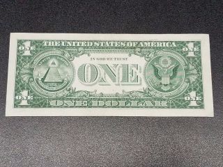 1957b $1 Dollar Crisp Blue Seal Us Silver Certificate Paper Money Note Bill photo