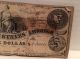 (2) 1861 $5 Confederate States Of America Large Note Richmond,  Virginia Five Paper Money: US photo 4