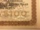 1931 Abbeville Cotton Mills Stock Certificate Rare South Carolina Slave Vignette Stocks & Bonds, Scripophily photo 4