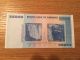 100 Trillion Dollars Zimbabwe Banknote Uncirculated 2008 Aa Series Africa photo 1
