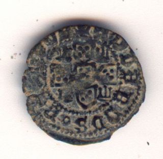 Cincin 19.  Rare And Coin Portugal Medieval,  King Duarte I Real photo