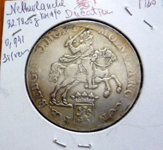 Netherlands Holland Ducation 1760,  Silver photo
