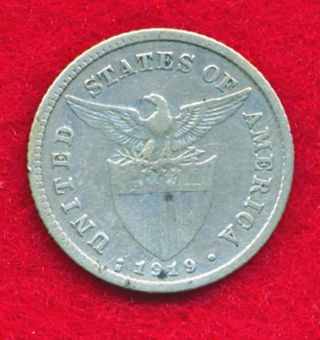 Philippines 1919 - S 20 Centavos (copper - Nickel) photo