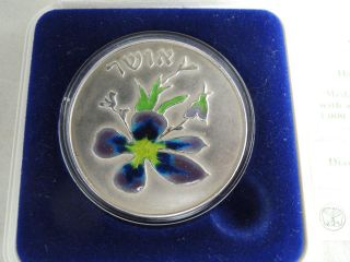 Israel 1989 Happiness /happy Children/ Chaim Gross State Art Medal 26g Silver 2 photo