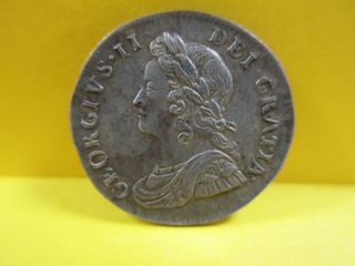 Great Britain 1739 Silver 3 Pence - George 2nd - - photo