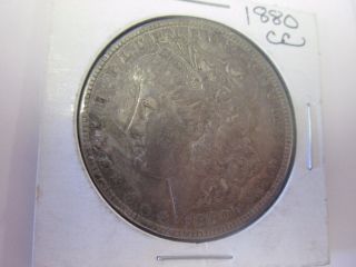1880 Cc Morgan Silver Dollar Circulated Not Certified photo
