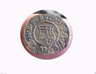 Holy Roman Empire - Rudolph Ii Of Habsburg 1594 - Silver Coin photo