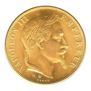 France Game Token - Napoleon Iii - 50 Franc 1859 Ch.  Au - Not Gold photo