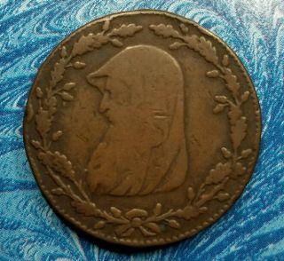 1788 Wales Anglesey Half Penny Druid Conder D&h 327 - 25 Acorns Very Rare Rr6 photo