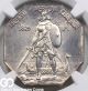 1925 Norse American Centennial Medal,  Thick Silver Ngc Ms 64 Highly Desired Exonumia photo 1