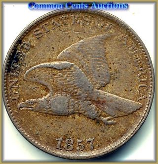 1857 Flying Eagle Always Popular With Very Fine Detail Low Buy Price $23.  95 photo