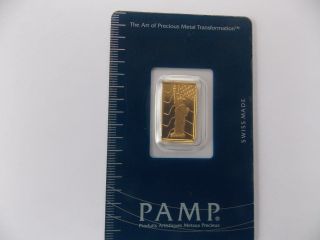 Pamp Suisse 2.  5gram Lady Liberty.  9999 Gold Bar photo