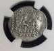 Orodes Ii Ancient Parthian Silver Drachm Ngc Certified Choice Extremely Fine 4g Coins: Ancient photo 3