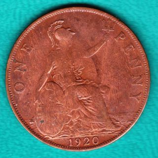 Great Britain 1920 Penny photo