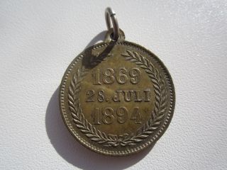 1869 - 1894 Denmark Medal photo