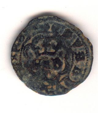Cincin 19.  Rare Coin Portugal Medieval,  King Duarte I Edvardvs & Edvardvs photo