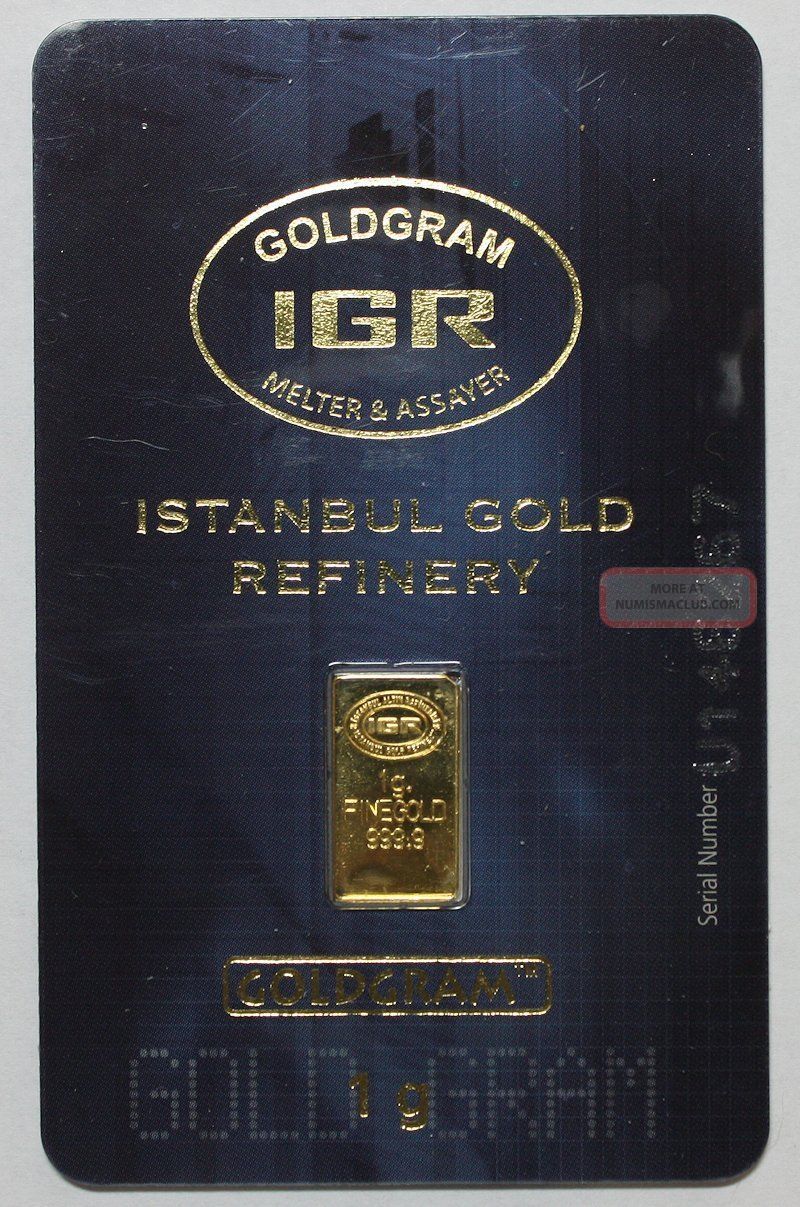 First Grage Gold Goldgram 1 Gram Gold Certificate One Gram Igr Card 999. 9 Fine Gold