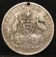 Scarce 1927 Australia Florin Two Shilling Silver Coin Pre-Decimal photo 3