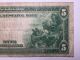 Series 1914 Blue Seal $5 Federal Reserve Note 4 - D Cleveland - Fine - Fr 859 - A Large Size Notes photo 4