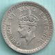 British India - 1942 - King George Vi Emperor - One Rupee - Rare Silver Coin British photo 1