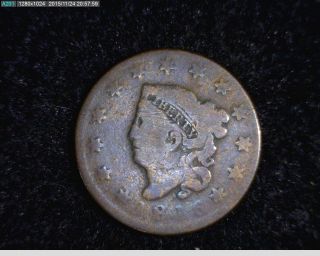 1816 1c Large Cent Coronet Head Cent (22 - 138) photo