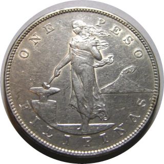 Elf Philippines Usa 1 Peso 1903 S Silver San Francisco photo
