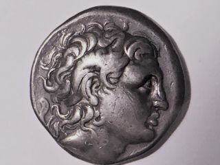 Thrace King Lysimachos Silver Tetradrachm - King ; 323 - 281 B.  C. photo