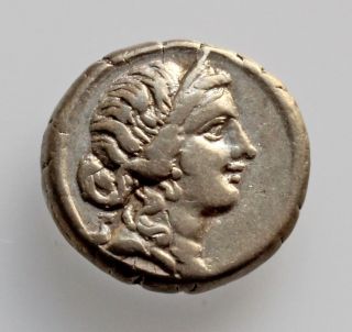 Roman Republic - Julius Caesar Ar Denarius (north Africa 47 - 46 Bc) - Exceptional photo