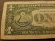 2009 $1 One Dollar Bill 5 Block 2s 22222385 Fancy Serial Number Us Bank Note Small Size Notes photo 3