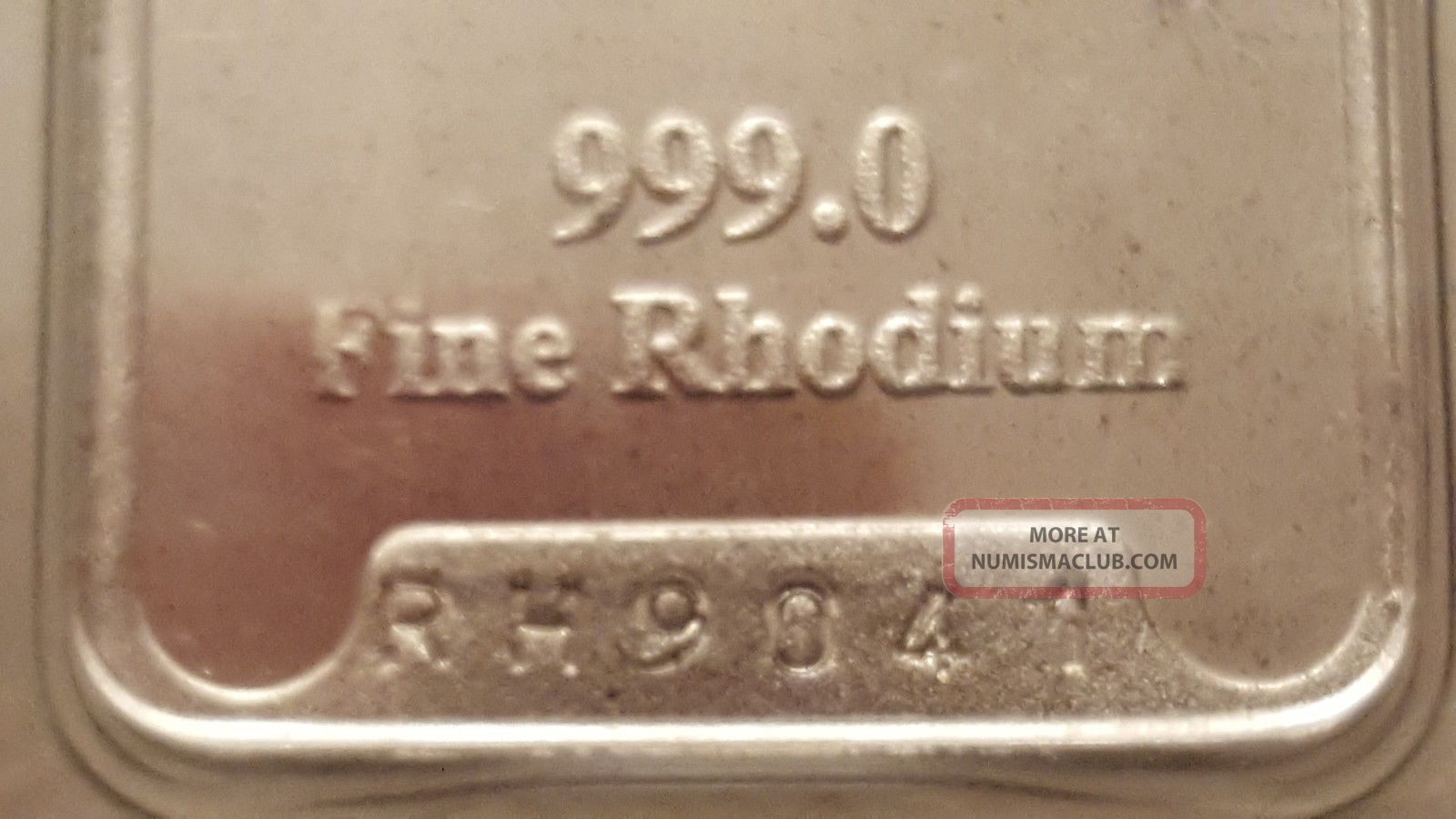 Rhodium, 1 Troy Oz, 1oz, 999, Baird, In Package
