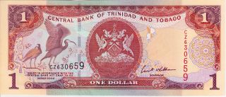 Trinidad & Tobago 1 Dollar 2002 - 2014 Pick 41 Unc photo