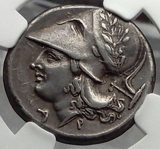 Corinth 375bc Pegasus Athena Ancient Silver Greek Stater Coin Ngc Ch Xf I58291 photo