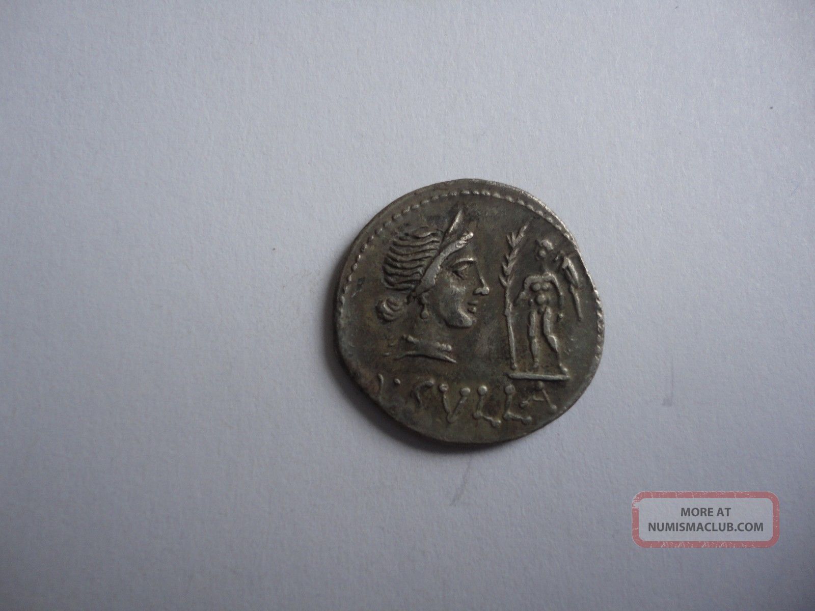 Ancient Roman Silver Ar Denarius Coin L.  Cornelius Sulla 84 - 83 Bc Extremely Rare Coins: Ancient photo