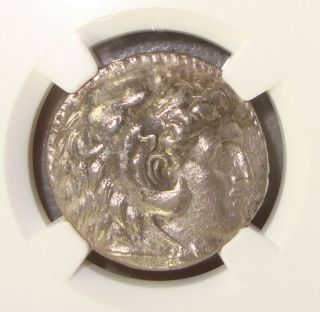 336 - 323 Bc Alexander Iii,  The Great Ancient Greek Silver Tetradrachm Ngc Xf photo