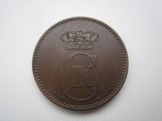 Denmark 5 Ore 1906 Xf photo