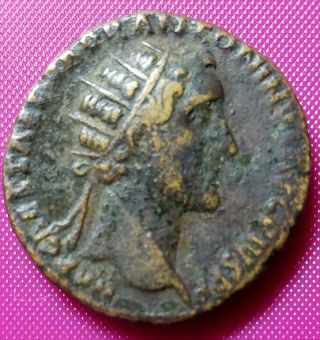 Antoninus Pius,  138 - 161 Ad,  Ae Dupondius photo