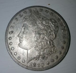 1880 O Morgan Silver Dollar Key Date photo
