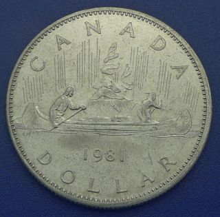 Canada / 1981 / Voyageur / 1 Dollar Coin photo