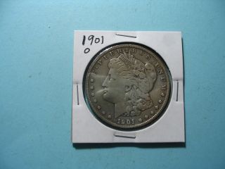 1901 - 0 Morgan Silver Dollar Take A Look photo