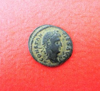 Roman Empire,  Constantius Ii,  Bronze Ae 3 Of Antioch photo